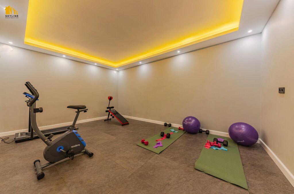 Basement-Gym-Lighting-NY