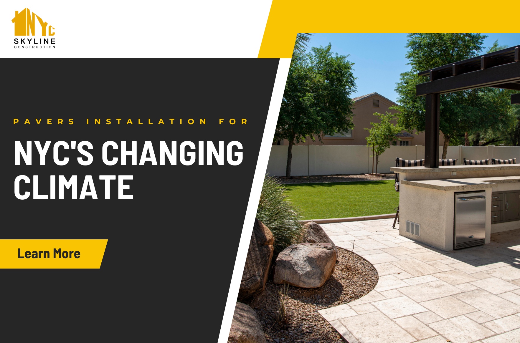 Pavers Installation for NYC's Changing Climate
