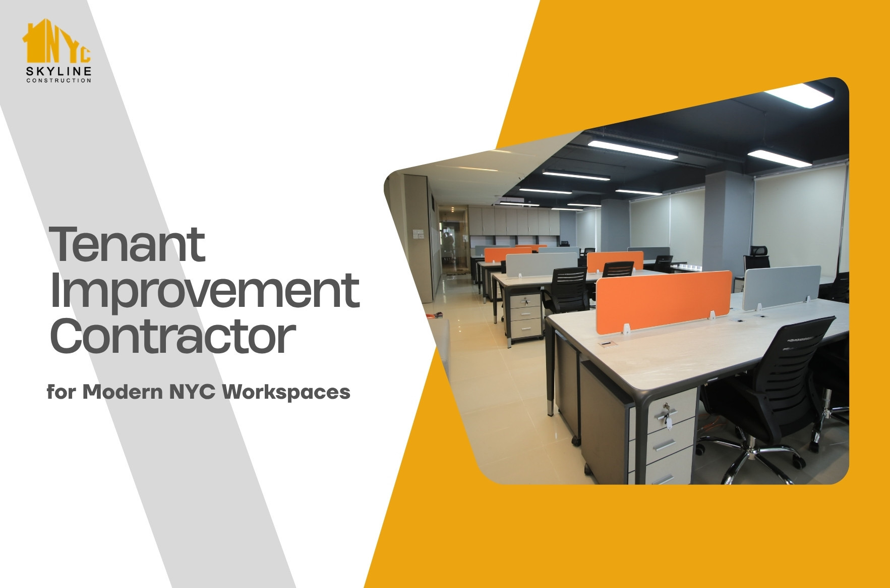 Tenant Improvement Contractor for Modern NYC Workspaces