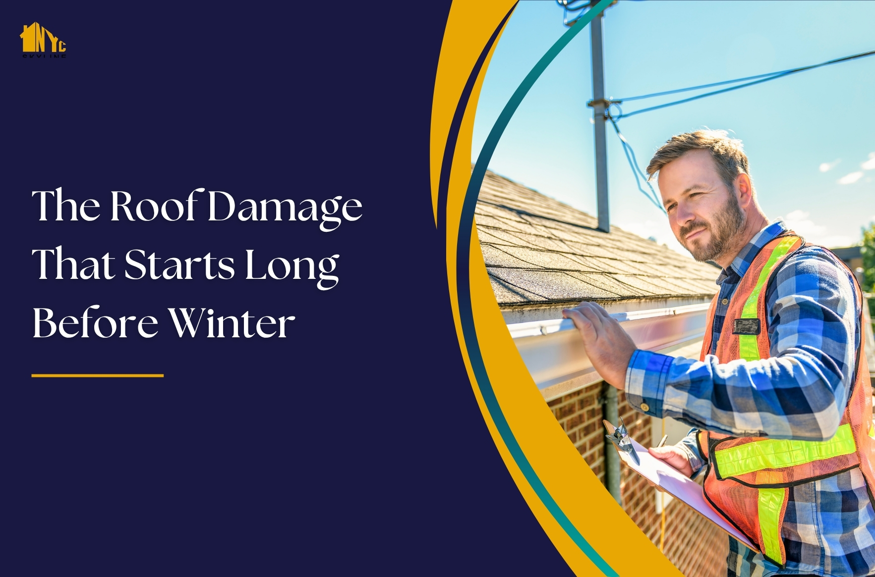 The Roof Damage That Starts Long Before Winter