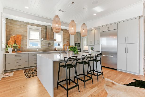 Contemporary Kitchen Remodel in Bronx, NY by NYC Skyline Construction Corp project photo